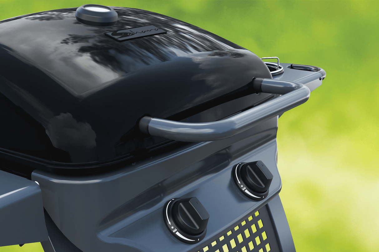 SAHARA X150 2 BURNER BBQ BLACK