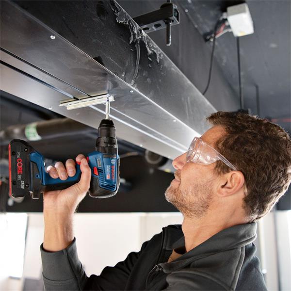 BOSCH GSB18-55 COMBI DRILL WITH 2 X 5AH BATTERY