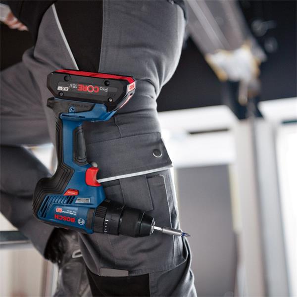 BOSCH GSB18-55 COMBI DRILL WITH 2 X 5AH BATTERY