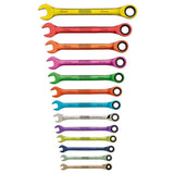 DRAPER HI-TORQ® METRIC RATCHET COMBINATION SPANNER SET