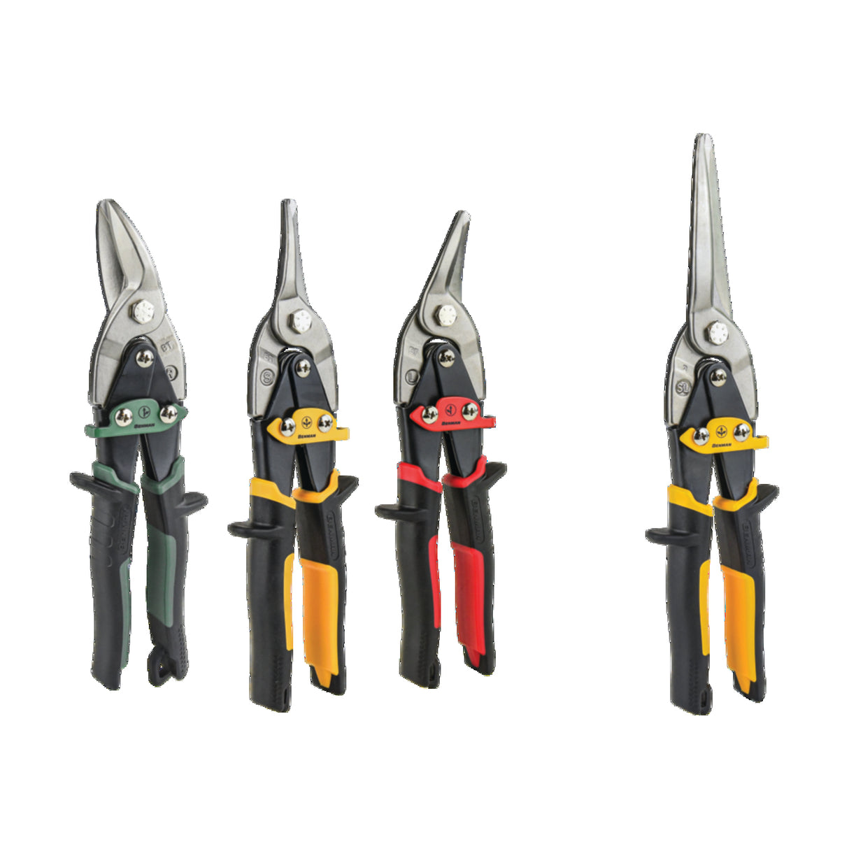 BENMAN AVIATION TIN SNIPS, RIGHT (GREEN)