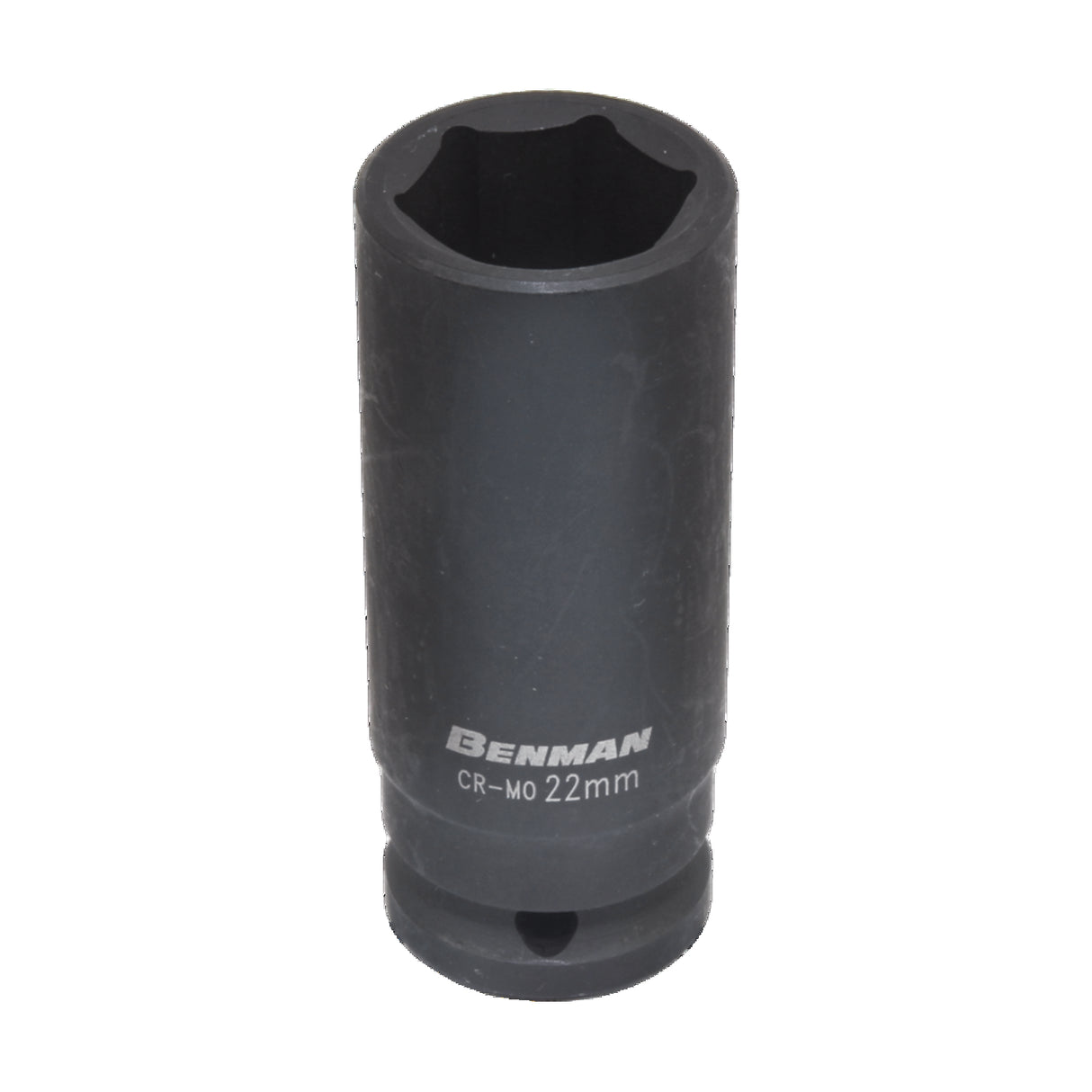 BENMAN IMPACT DEEP SOCKET, BLACK, 1/2", 78MML 18MM