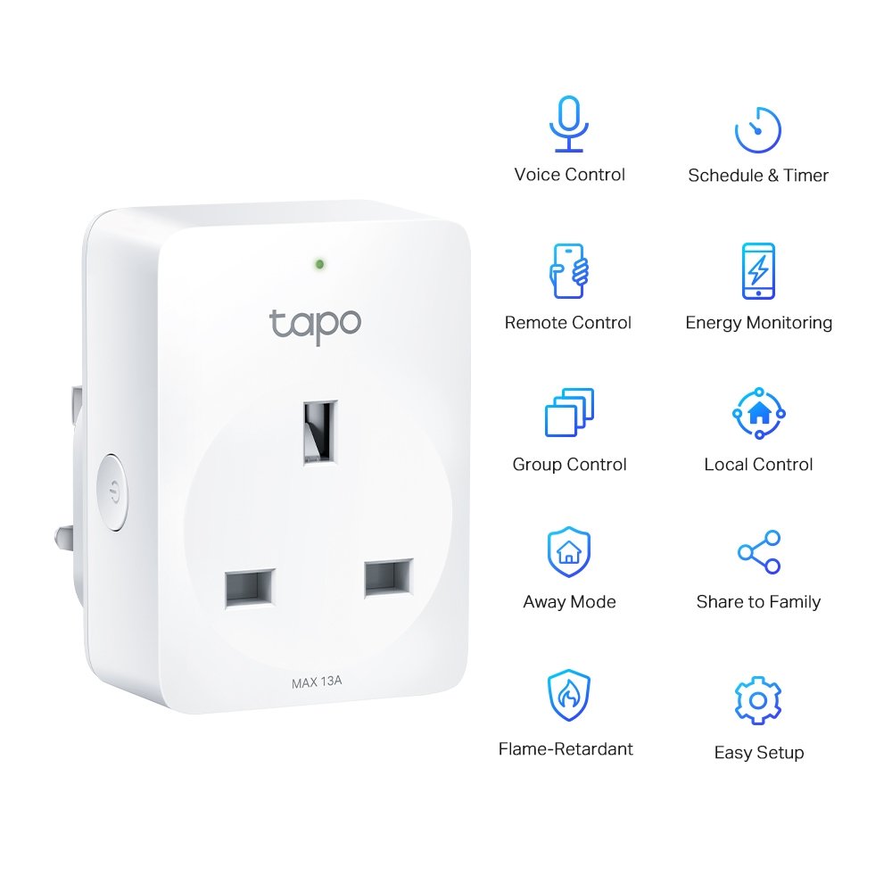 TP LINK MINI 2 PACK SMART WIFI SOCKET ENERGY MONITORING