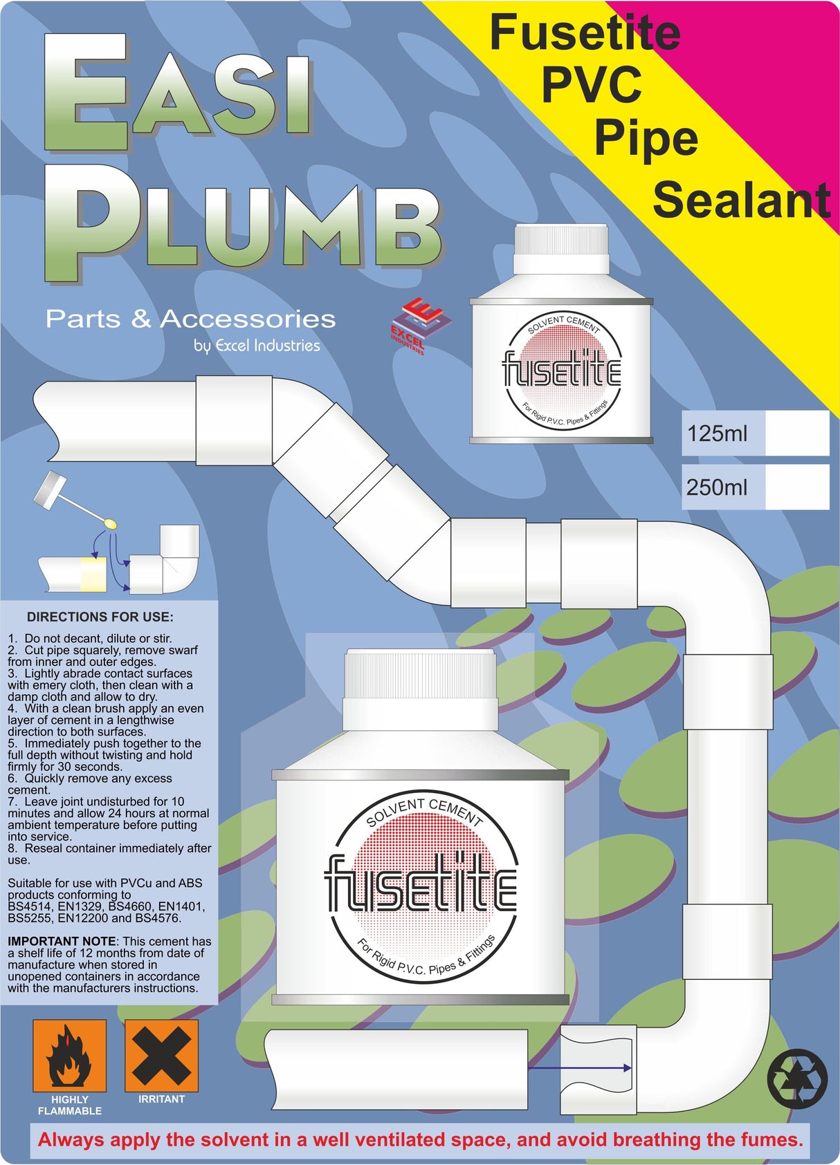 Easy Plumb 125ml Fusetite Pipe Sealant