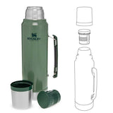 STANLEY CLASSIC LEGENDARY BOTTLE | 1.1QT | 1.0L - HAMMERTONE GREEN
