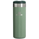 STANLEY AERO LIGHT TRANSIT MUG 0.47L HAMMERTONE GREEN SYCAMORE