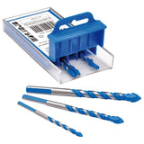 DRAPER TILE AND GLASS DRILL SET  6 PCS