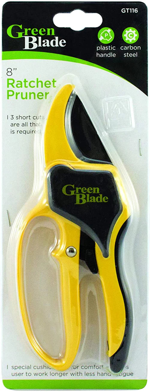 GREENBLADE 8IN DELUXE RATCHET PRUNER