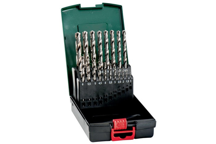 METABO  HSS DRILL BIT SET 19PC IN CASE