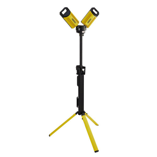 DRAPER 50W 5000LM RECHARGEABLE TRIPOD SITELIGHT