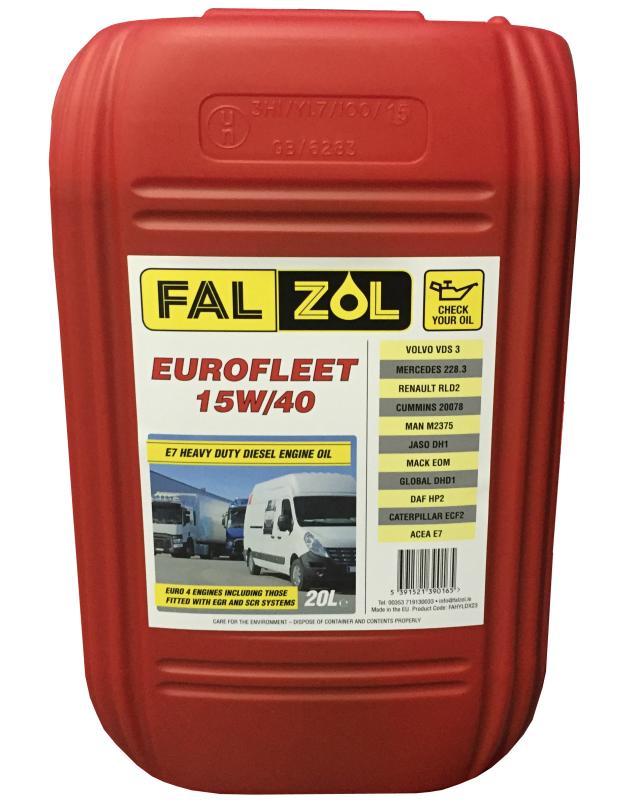 FALZOL EUROFLEET SUPREME 15W40 20L