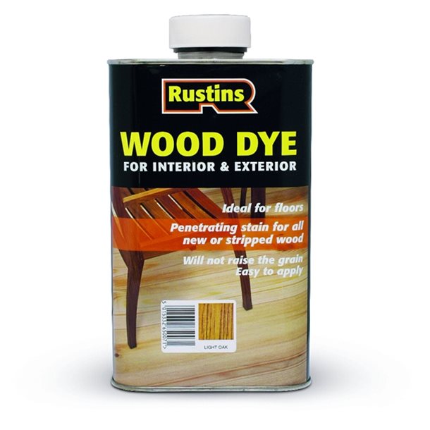 RUSTINS WOOD DYE RED MAHOGANY 250ML