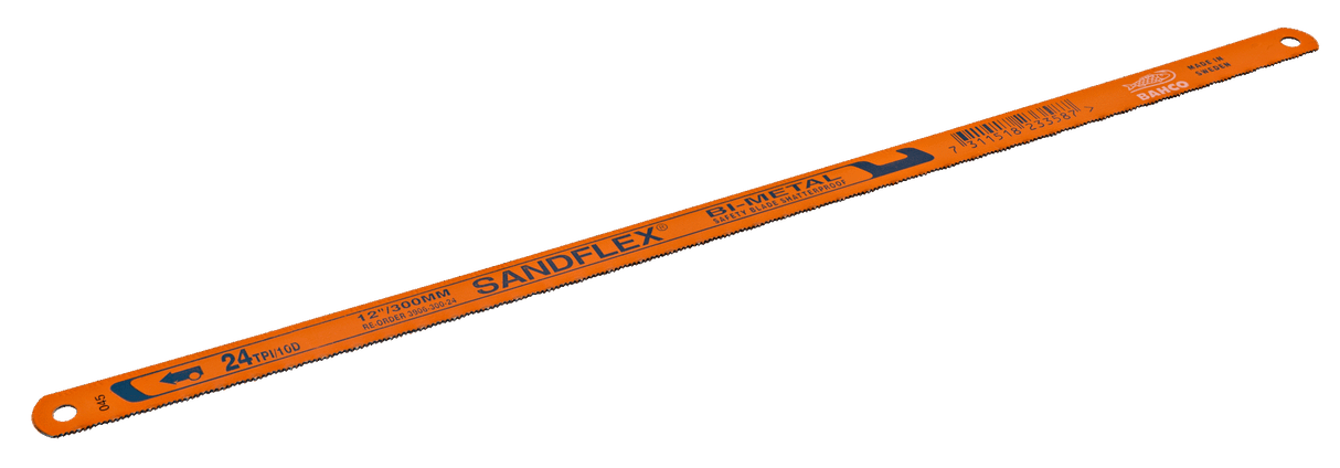 Bahco 3906 Sandflex Hacksaw Blades 300mm (12in) x 14 TPI Pack 100