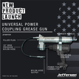 JEFFERSON UNIVERSAL POWER COUPLING GREASE GUN