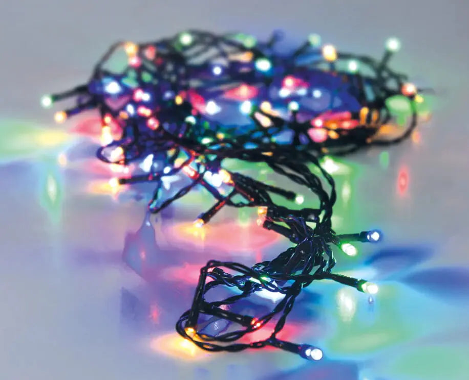 FAIRY LIGHTS 192 LED M/COLOUR B/O