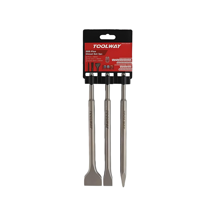 TOOLWAY SDS 3PK HAMMER CHISEL SET