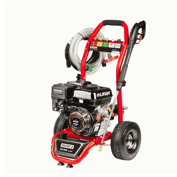GREEN CRAFT 7HP PETROL PRESSURE WASHER WITH DETERGENT TANK