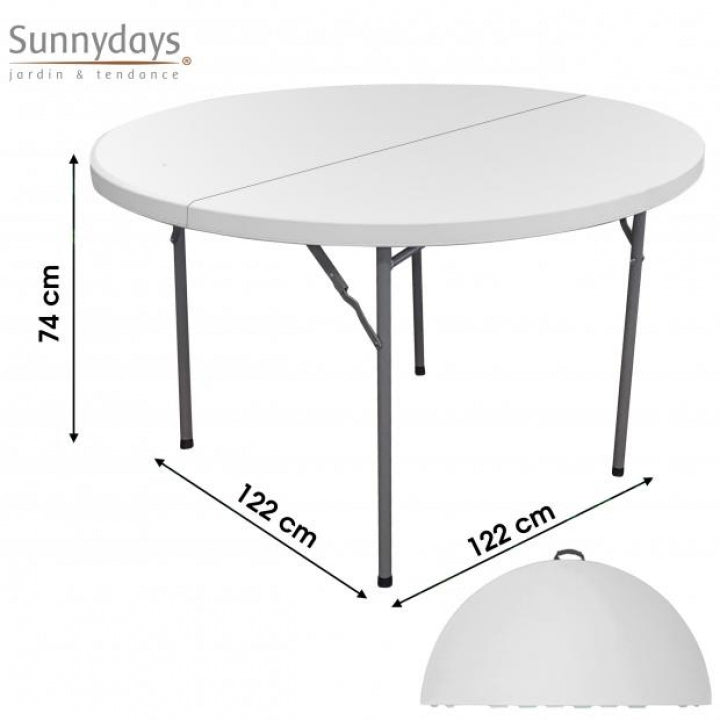 ROUND TABLE 122 x 74cm