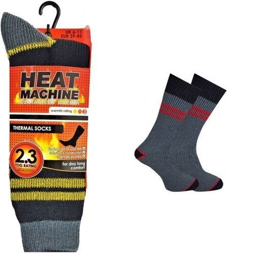 MENS RUFF & TUFF THERMAL WORK SOCKS