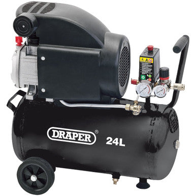 DRAPER AIR COMPRESSOR, 24L, 1.5KW 2HP - 230V