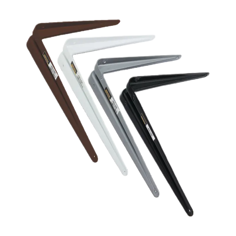 FF GROUP SHELF BRACKETS SPANISH TYPE, HEAVY DUTY, WHITE 100X125X1MM