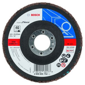 BOSCH 115 X22 FLAP DISC G40