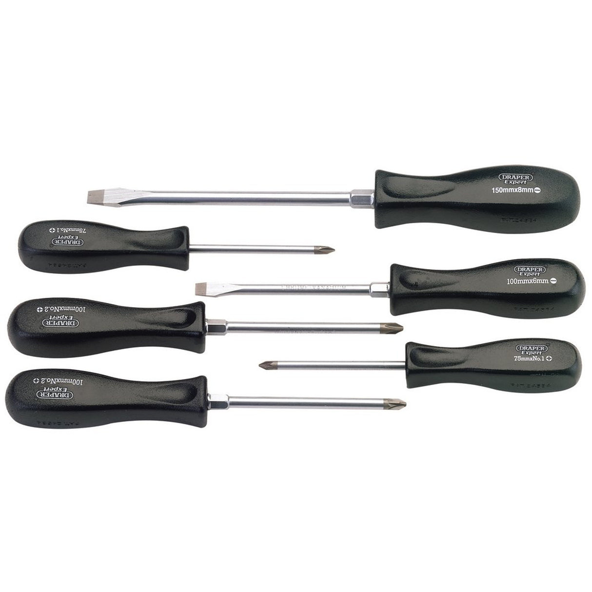 DRAPER MECHANICS SCREWDRIVER SET (6 PIECE)