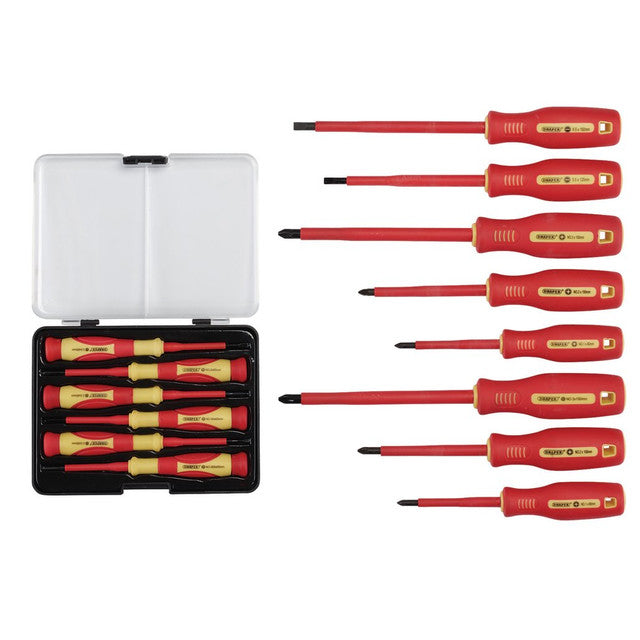 DRAPER 14PC SCREWDRIVER & PRECISION COMBO SET