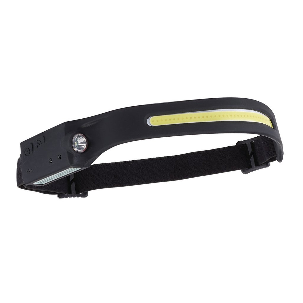 DRAPER COB LED RECHARGEABLE 2-IN-1 HEAD TORCH WITH WAVE SENSOR