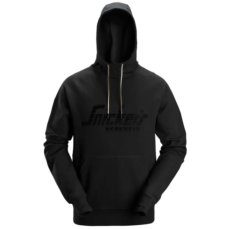 SNICKERS LOGO HOODIE SMALL  BLACK