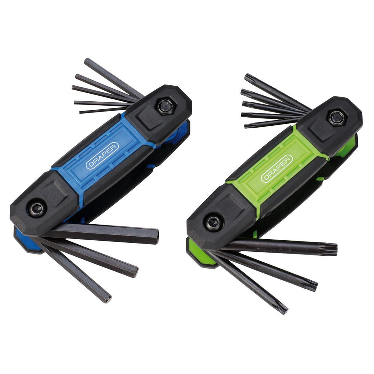 DRAPER 8PC FOLDING HEX KEY SET 2PK
