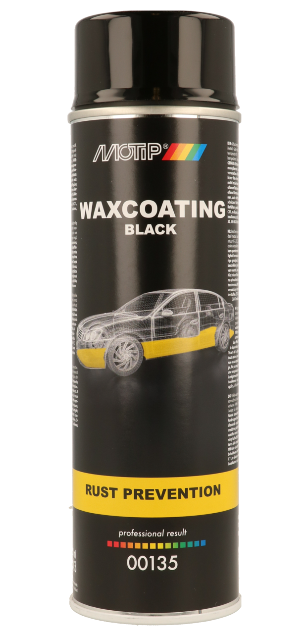 MOTIP WAX COATING RUST PROOFER BLACK 500ML