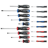 DRAPER SCREWDRIVER SET WITH WALL MOUNTABLE RACK