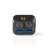 FM AND BLUETOOTH IN-CAR TRANSMITTER