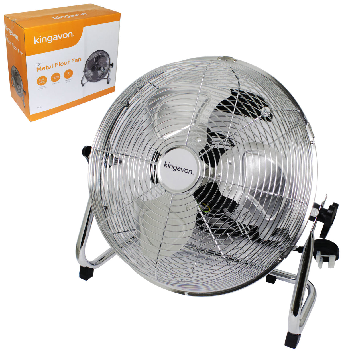 KINGAVON 12" FLOOR FAN