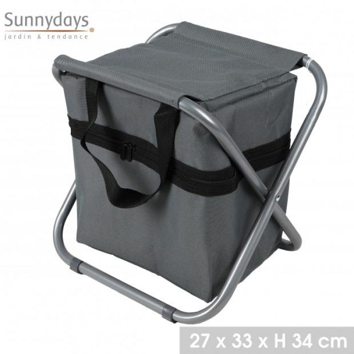 PESCADOR STOOL COOLING BAG IN GREY