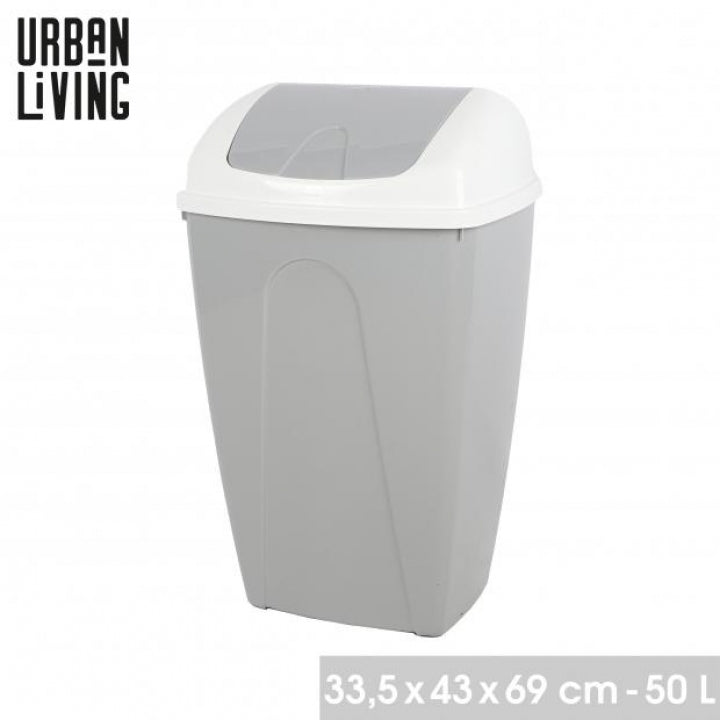 PASHA FLIP RUBBISH BIN 50L