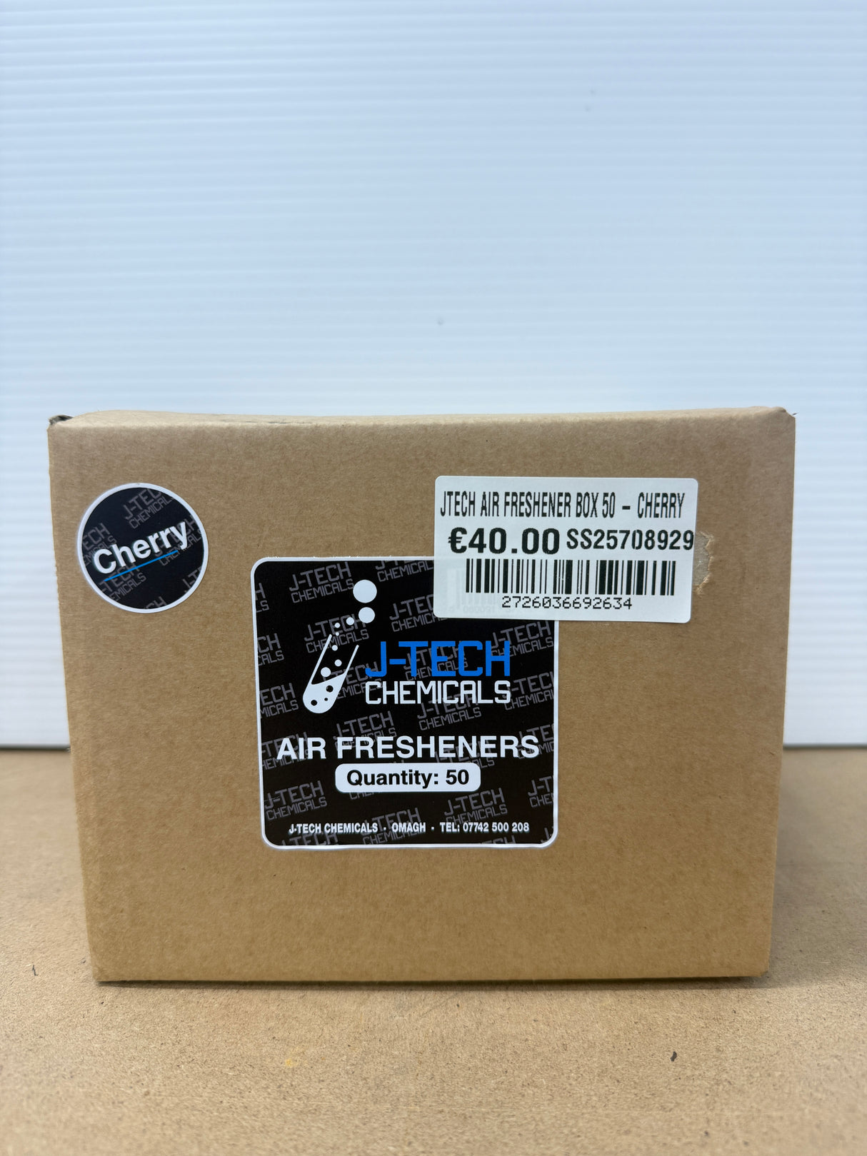 JTECH AIR FRESHENER BOX OF 50