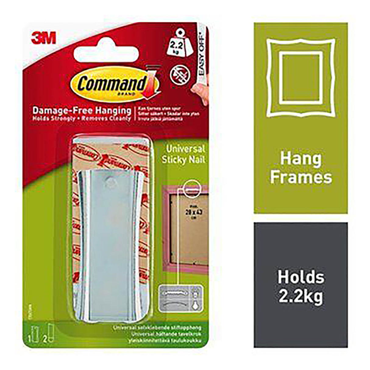 3M COMMAND SAWTOOTH STICKY