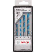BOSCH 4 PIECE CYL-9 MULTI-CONSTRUCTION DRILL BIT SET
