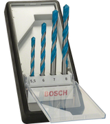 BOSCH 4 PIECE CYL-9 MULTI-CONSTRUCTION DRILL BIT SET