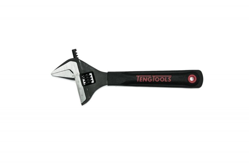 TENG TOOL ADJUSTABLE WRENCH WIDE JAW 8 INCH