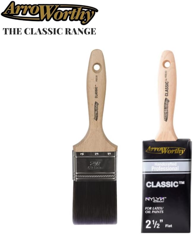 ARROWORTHY 2.5" CLASSIC FLAT BRUSH