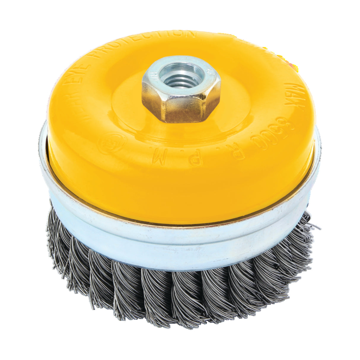 TWISTED WIRE CUP BRUSH S0.50MM FF GROUP 80MM X M14