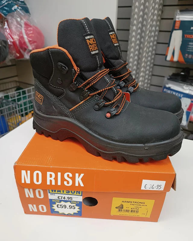 NO RISK FRANKLYN BOOT - BLACK - SIZE 7