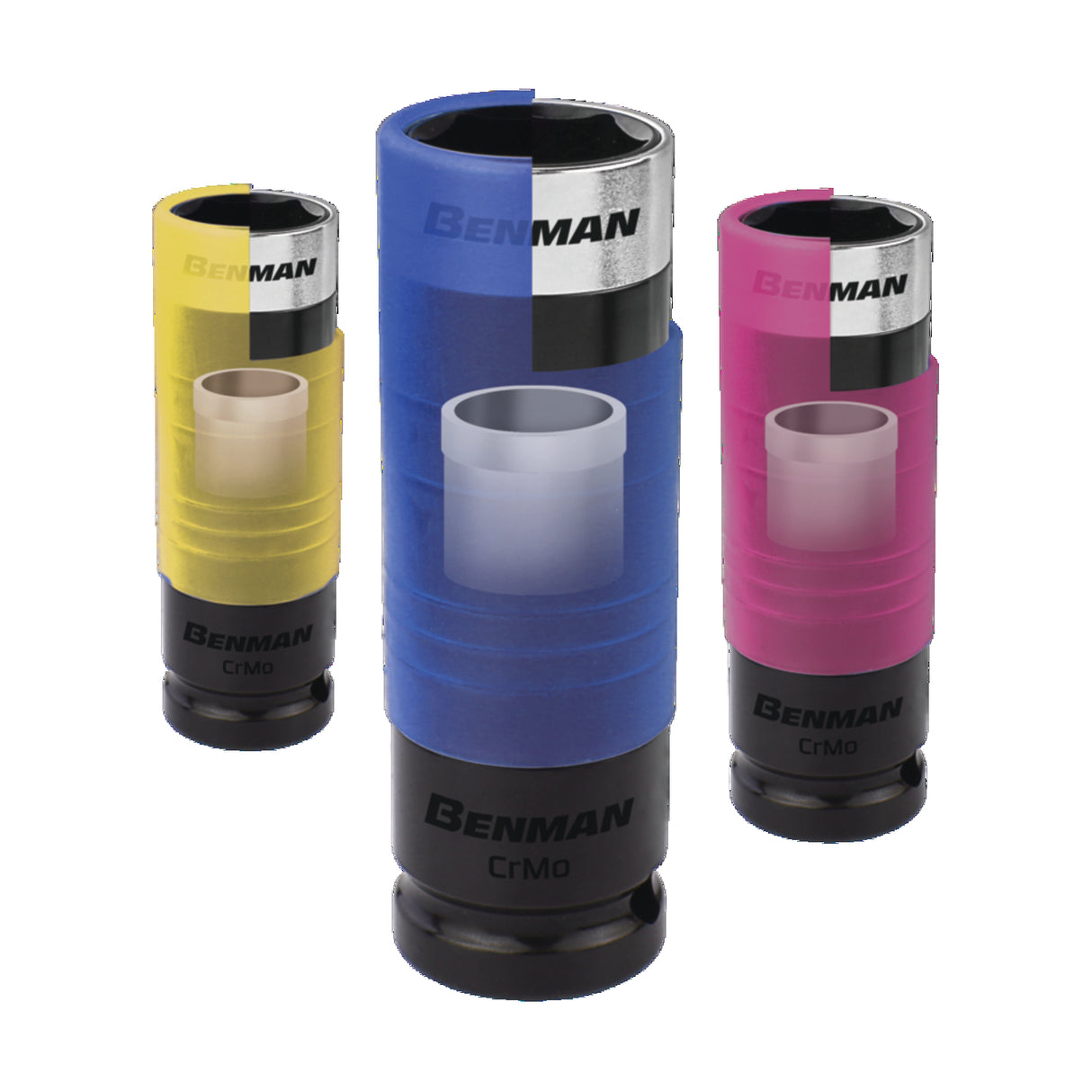 BENMAN SUPER IMPACT SOCKET, 1/2'' DR., 17MMX85MM