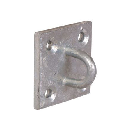 PERRY CHAIN STAPLE ON PLATE GALV 2" X 2" - Watson Hire