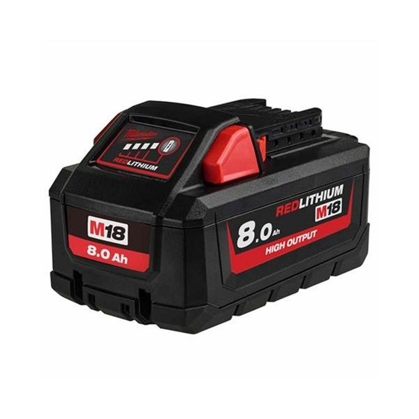 M18HB8 8.0AH RED LITHIUM-ION HIGH OUTPUT BATTERY