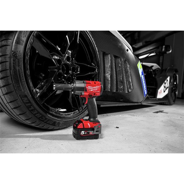 MILWAUKEE M18FMTIW2F12-302X 18V MID TORQUE IMPACT WRENCH KIT WITH 2X 3.0AH BATTERIES