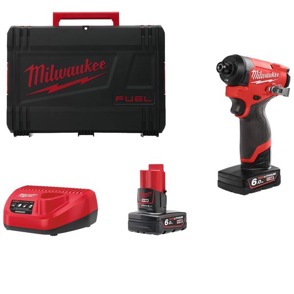 M12FID2-602X IMPACT DRIVER GEN 3 (2 X 6.0AH BATTERIES CHARGER IN HD BOX)